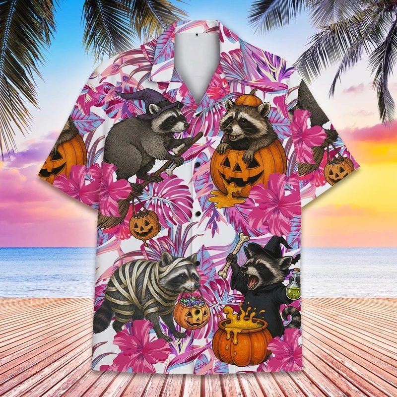 Kemeja Pria Motif Tengkorak Y2 - Vintage Hawaiian Floral Shirt ulasan dan harga