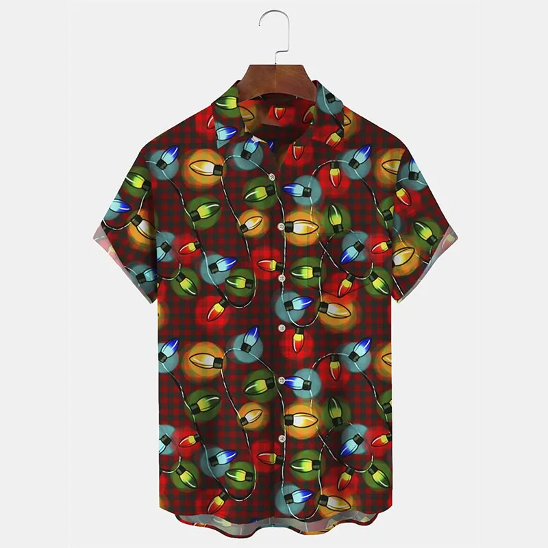 Kemeja Natal Pria Hawaii Motif - Vintage Hawaiian Floral Shirt ulasan dan harga
