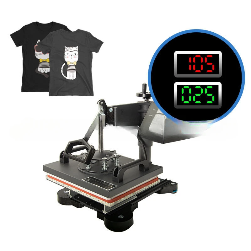 Mesin transfer panas 230 stand - T-Shirts ulasan dan harga